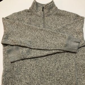 J. Crew Wool Quarter-Zip Pull Over